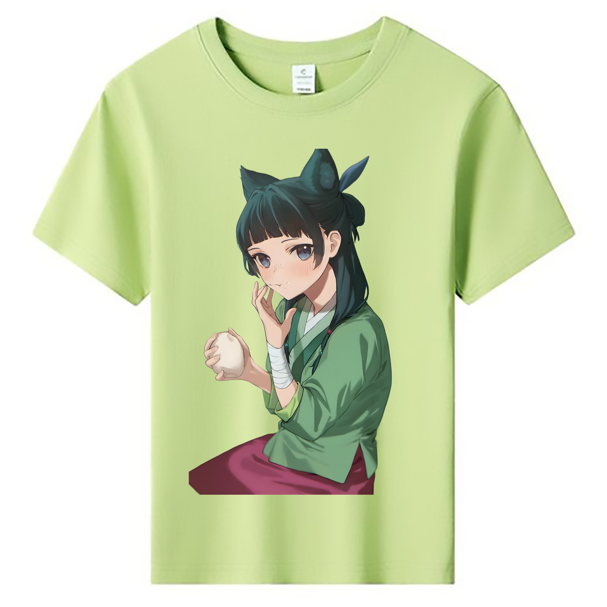 （画像用） 薬屋のひとりごと The Apothecary Diaries 綿100％キッズTシャツ（フロントプリント）